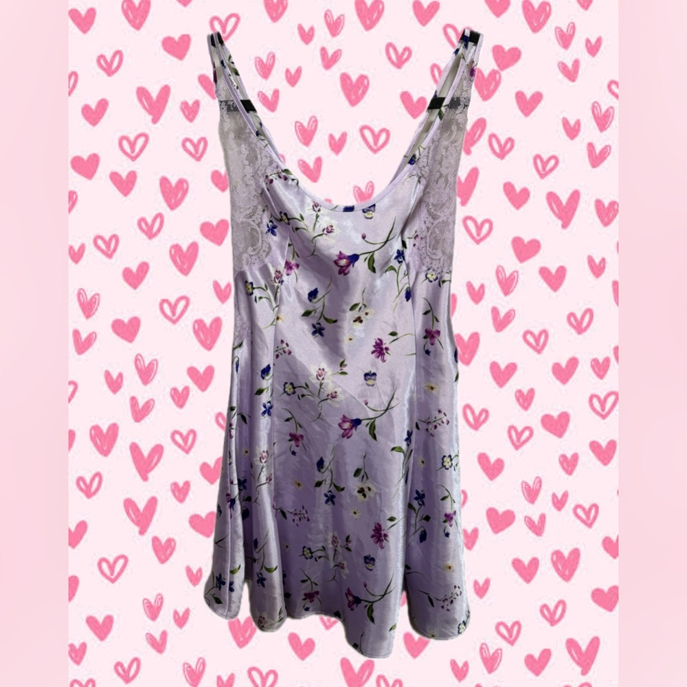 Vintage Victoria’s Secret Floral Lavender dress